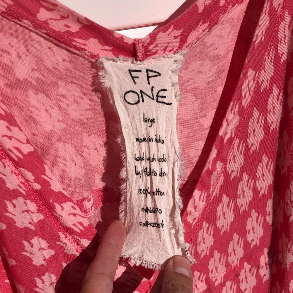 FP one Elegant Pink Women's Tunic Top - Picture 10 of 10